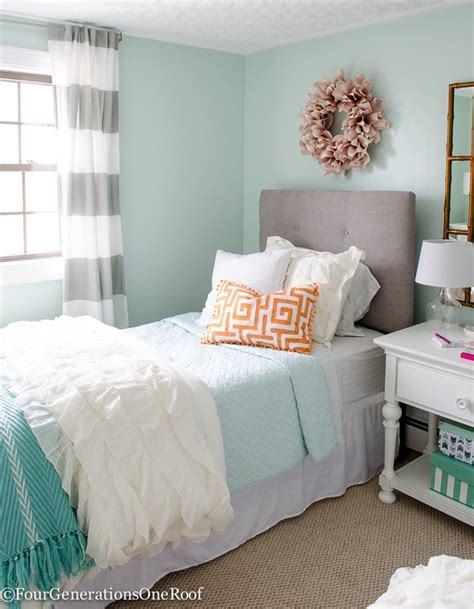 Coming up with teenage boys bedroom ideas isn't an easy feat for a parent. Girl bedroom makeover resource list - Four Generations One ...