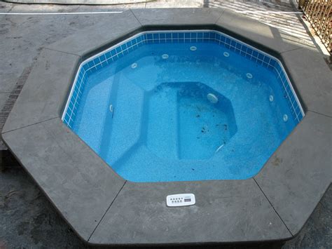 Placid Spillover Spa And Hot Tub Viking Fiberglass Pools
