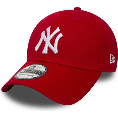 New era mens new york yankees mlb authentic collection 59fifty cap. Gorra curva roja ajustada 39THIRTY Classic de New York ...