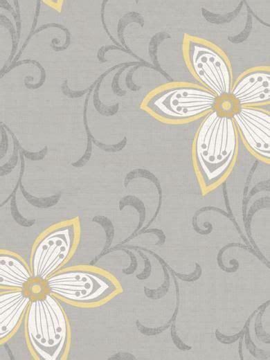 46 Grey And Yellow Wallpaper On Wallpapersafari Lotus Flower
