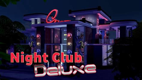Sims 4 Nightclub House