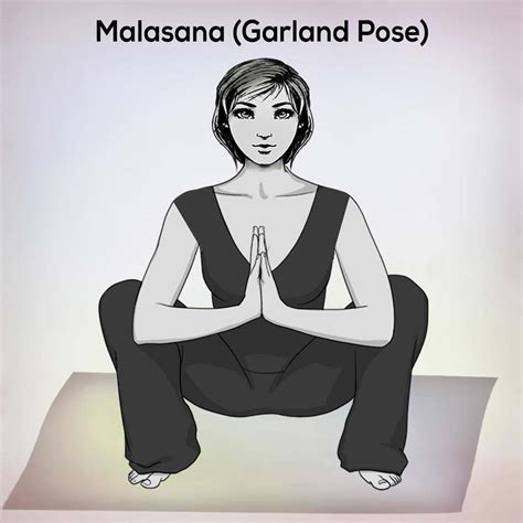 Malasana Garland Yoga Pose Steps Benefit Precautions Tips Nexoye