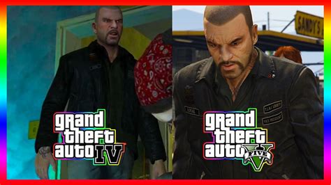 Grand Theft Auto Protagonists Who Appear In Other Gta Games Youtube