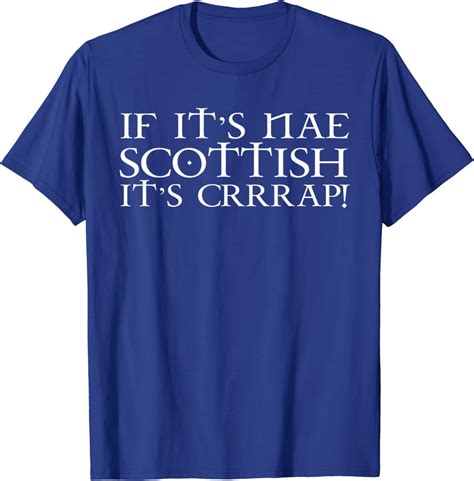 Funny Scottish T Shirts For Scotland Native Wearing A Kilt T Shirt Uk Fashion