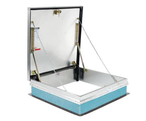 A variety of special sizes are also available to provide an accessible way to. Type F-50TB ladder access roof hatch | Bilco UK | ESI ...