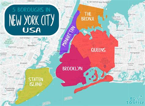 Where To Stay In New York City → 7 Top Areas A Map