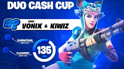 Dominating In The Duo Cash Cup With Kiwiz Fortnite Competitive Youtube
