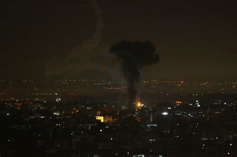Israel Resumes Airstrikes On Gaza Strip Anadolu Agency