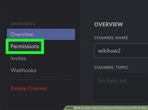 Check spelling or type a new query. How to Add a Bot to a Discord Channel on a PC or Mac: 11 Steps