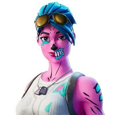 The ghoul trooper makes your character look like a ghoul with a bluish skin. Fortnite OG accounts RENEGADE SKULL IKONIK GALAXY in 2020 ...