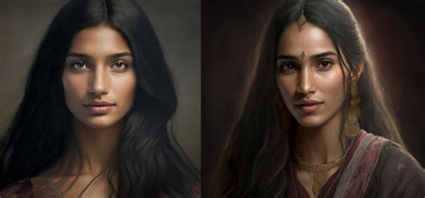 Artist Makes Ai Art Of Women From Different States Of India