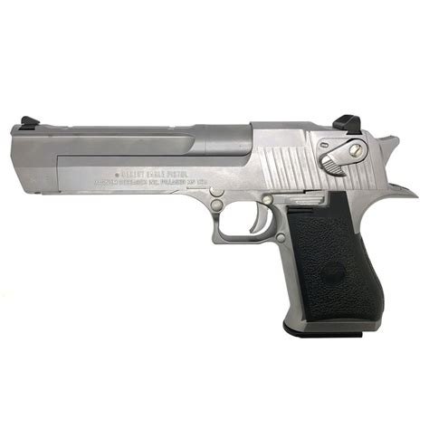 Magnum Research Inc Desert Eagle 50ae Silver Gbbp Licensed By Cybergun