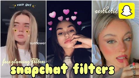 Face Glowing Filters 2022 Best Snapchat Filters For Girls Aesthetic