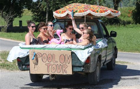 The factory pickup bed is adequate for most uses, but even 8 ft. Summer Fun In Pickup Truck Bed Pools