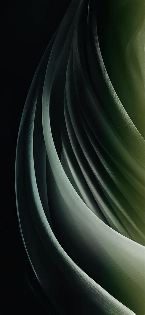 Ios14 Concept V8 Midnight Green Dark Iphone Lockscreen Wallpaper