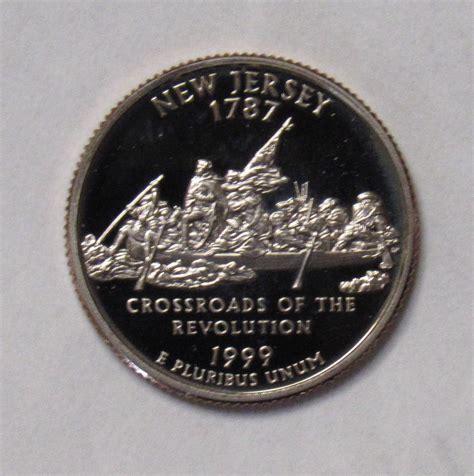 1999 S Proof New Jersey 50 States Quarter For Sale Buy Now Online