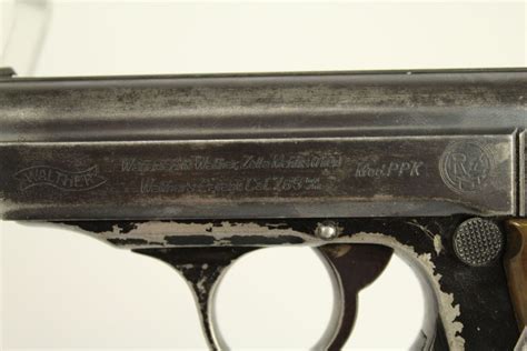Rzm Walther Ppk German Nazi Wwi Wwii Pistol Rare Antique Firearm 003