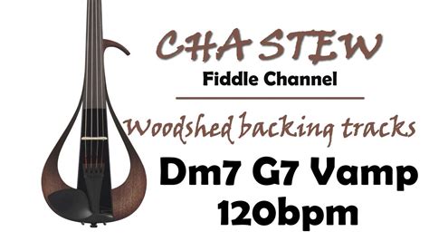 Violin Improvisation Dm7 G7 Two Chord Vamp Gypsy Jazz Fiddle Backing