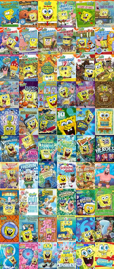 The Attack Of The Spongebob Dvds By Happaxgamma On Deviantart