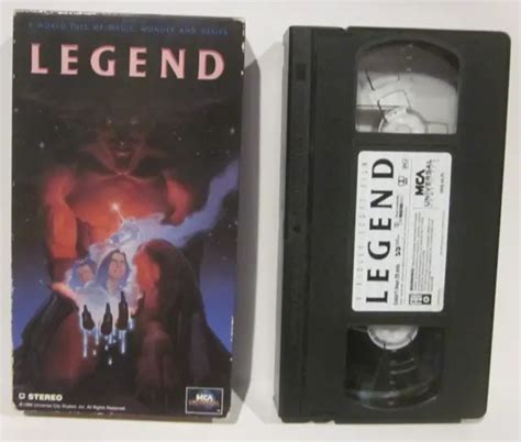 Legend 1985 Vhs Tom Cruise Mia Sara Tim Curry Ridley Scott Fantasy