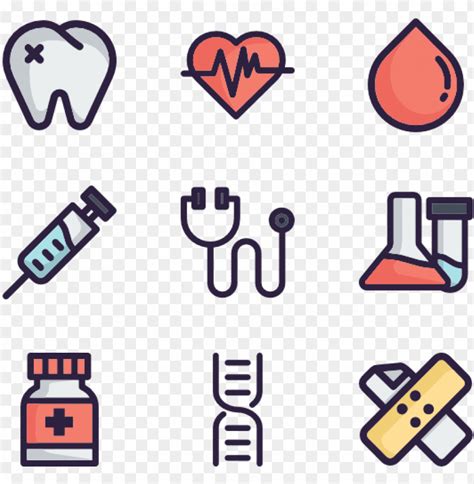 Free Download Hd Png Medical Icon Set Medicine Png Transparent With