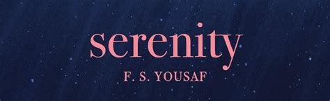 Serenity Poems Yousaf F S Mx Libros