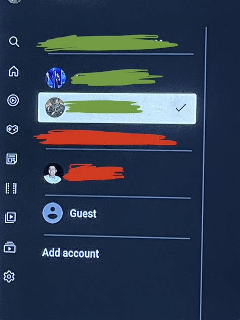 Opened YouTube app, next to my account was an account that wasn’t mine