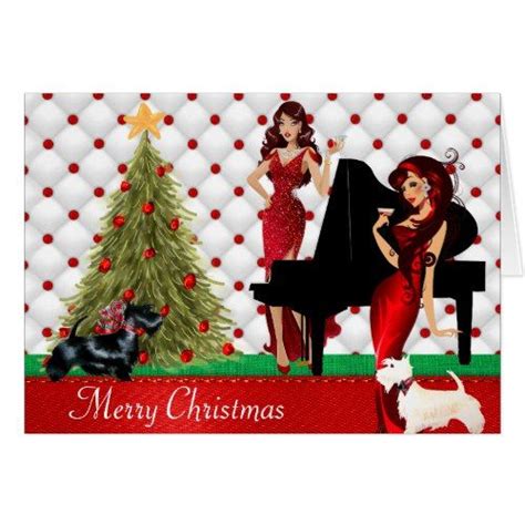 Merry Christmas Card From Sophisticated Lesbian Zazzle Merry