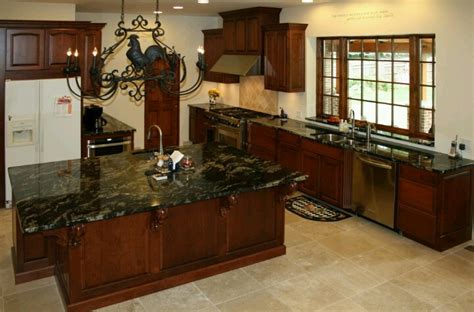 Backsplash tile, floor tile, wall tile, slip resistant tile Cosmic black granite | Laminate flooring in kitchen, Redo ...