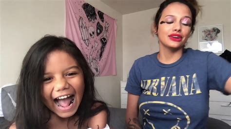 my 6 year old does my makeup youtube