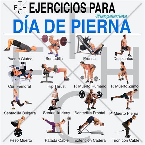 Luis Arrieta On Instagram “ejercicios Para DÍa De Pierna Por