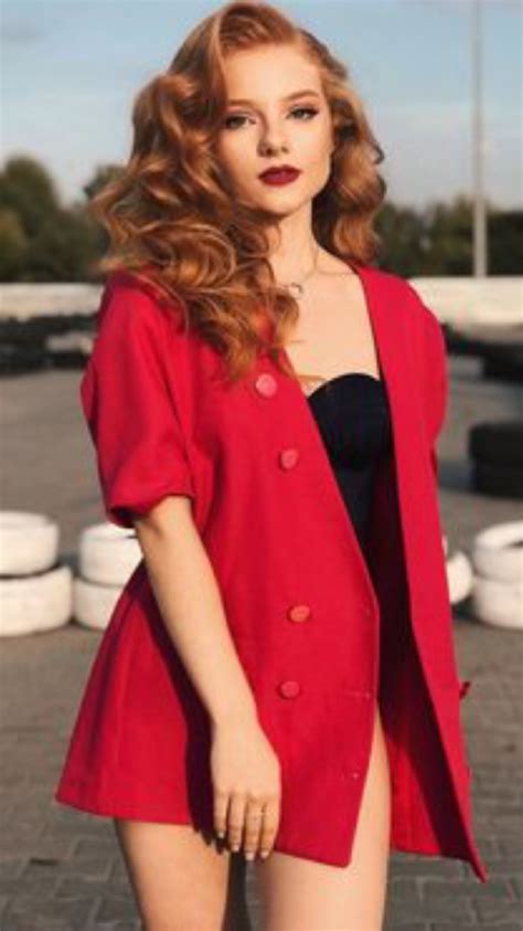 julia adamenko red hair woman gorgeous redhead redheads