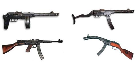 Rare And Experimental Versions Of Soviet Ppsh Submachine Gun The