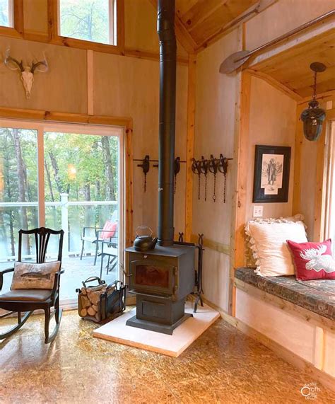 How To Decorate Around A Wood Stove Rustic Crafts And Diy