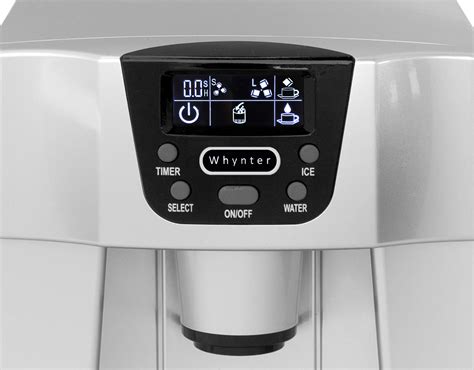 4) hot water for coffe,cold water for drink,ice water to calm down, as you like, all at your finger tips IDC-221SC Whynter Countertop Direct Connection Ice Maker ...