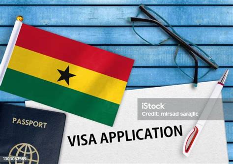Ghana Visa Application Form Stock Photo Download Image Now