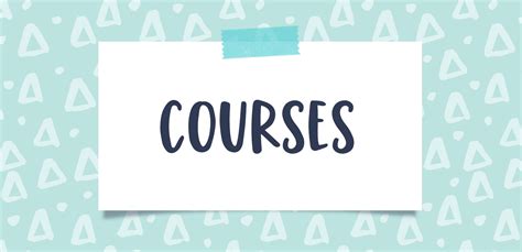 Courses We Intend To Run The Following Higher Education Courses In The