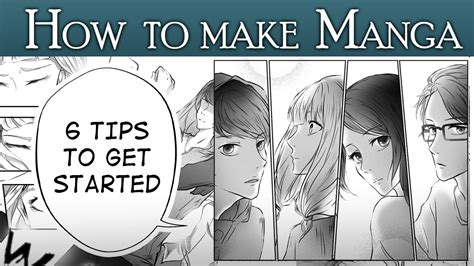 How To Make Manga Pt Tips To Get You Started Youtube