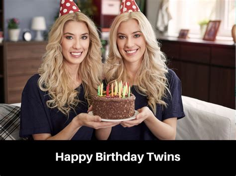 Happy Birthday Wishes For Your Twin