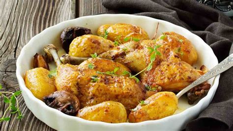 Aujourd hui je vous propose la recette des Cuisses de poulet et pomme