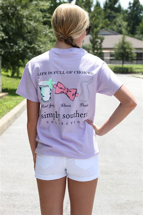 Simply Southern Is A Preppy T Shirt Collection This Orchid Tee