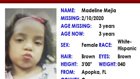 Florida Girl 3 Found Safe After Amber Alert Issued