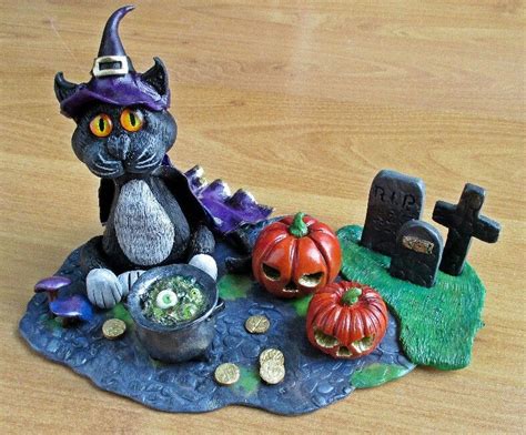 Halloween By Polymer Clay Art By Naila