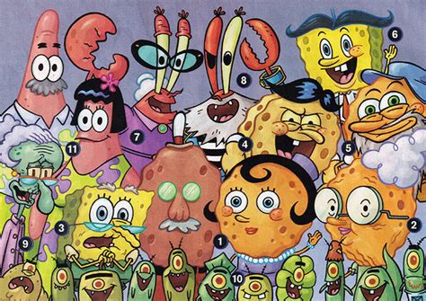 List Of Charactersfamilies Encyclopedia Spongebobia Fandom