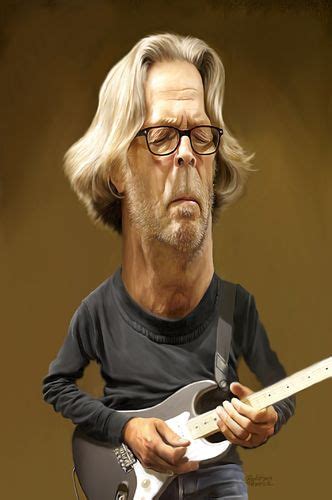 Eric Clapton By Rocksaw Famous People Cartoon Toonpool Celebrity