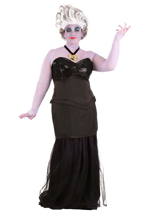 Plus Size Little Mermaid Womens Ursula Prestige Costume