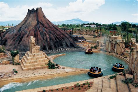Rapids are sections of a river where the river bed has a relatively steep gradient, causing an increase in water velocity and turbulence. Jungle Rapids - Intamin Amusement Rides