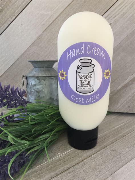 Lavendar Vanilla Goat Milk Hand Cream Soapy Goat