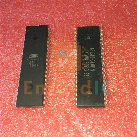 At89s51 24pu Microchip 8bit Mcu Embedic