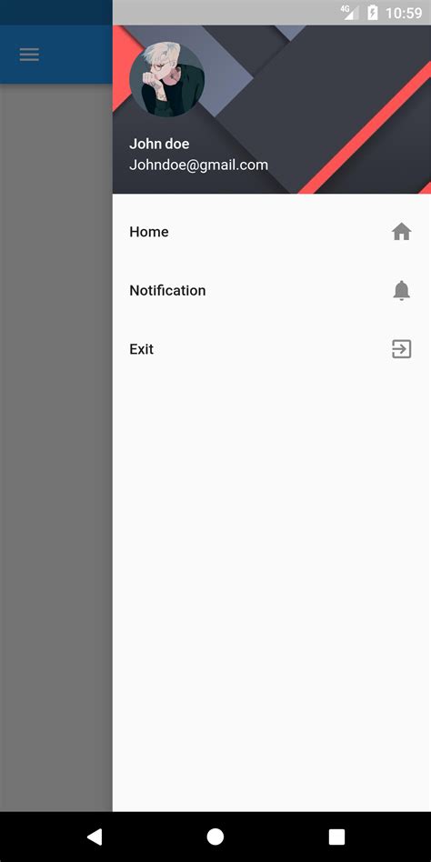 How To Create Navigation Drawer In Flutter App Sidebar Menu Navigation